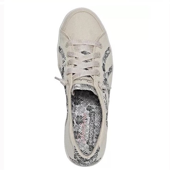 SKECHERS CASUAL PALM PRINT WALKING SNEAKERS - Picture 3 of 5